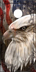American Eagle Head Ghost Cornhole Boards