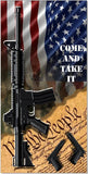 American Flag Gun Rights Cornhole Boards