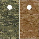 Digital Marine Digital Desert Camo Cornhole Boards